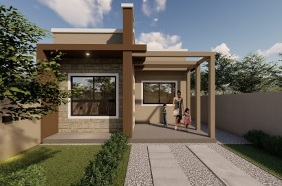 Casa geminada à Venda no bairro Village Dunas l Balneário Gaivota-SC Código 02